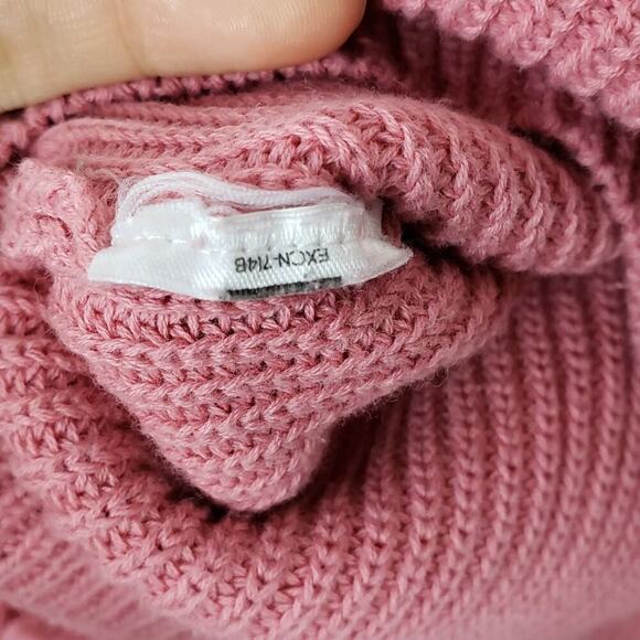 Express Ruffle Bell Sleeve Pullover Sweater Knit Sweater Boho/Retro Size S - Picture 5 of 6